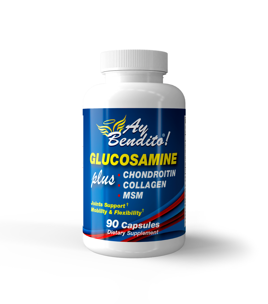 Glucosamine Chondroitin MSM Collagen 90 Capsules Ay Bendito!